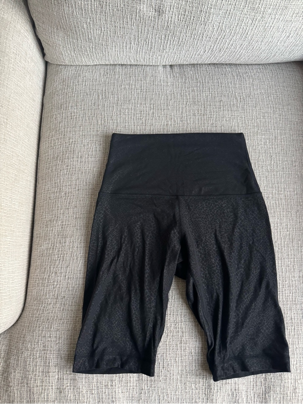 lululemon athletica Black High-Waist Bike Shorts
